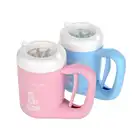 Портативная уличная Мягкая силиконовая мойка для питомцев, 360 