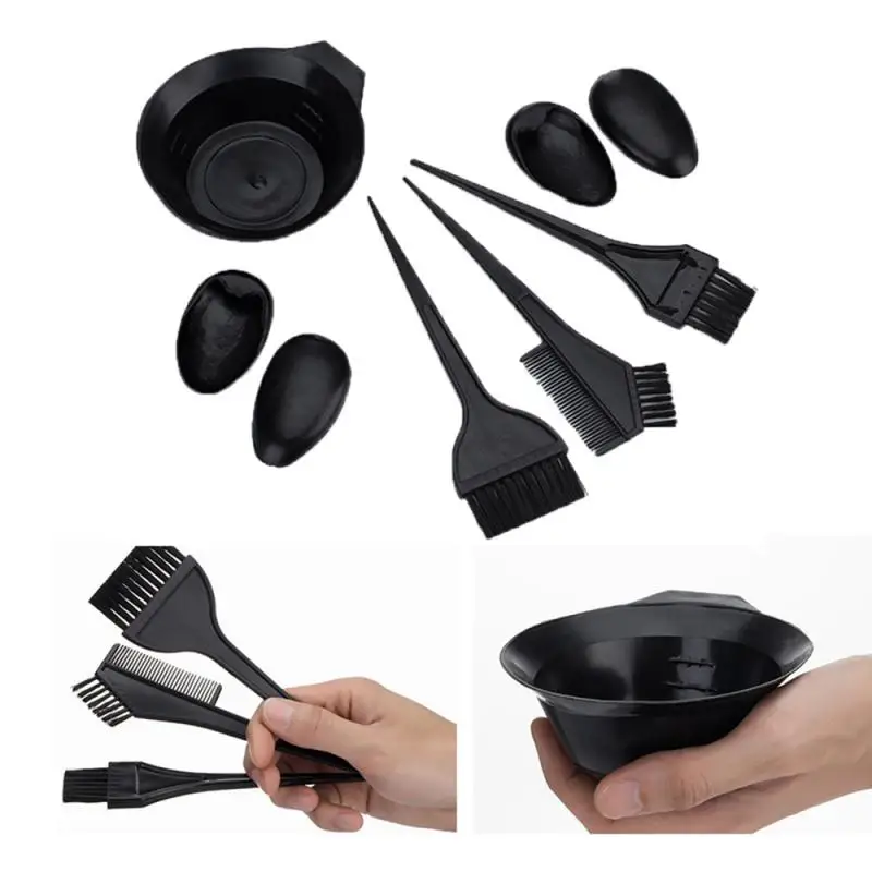 8 шт./компл. краска для волос отбеливатель миска расческа кисточки ТИНТ набор