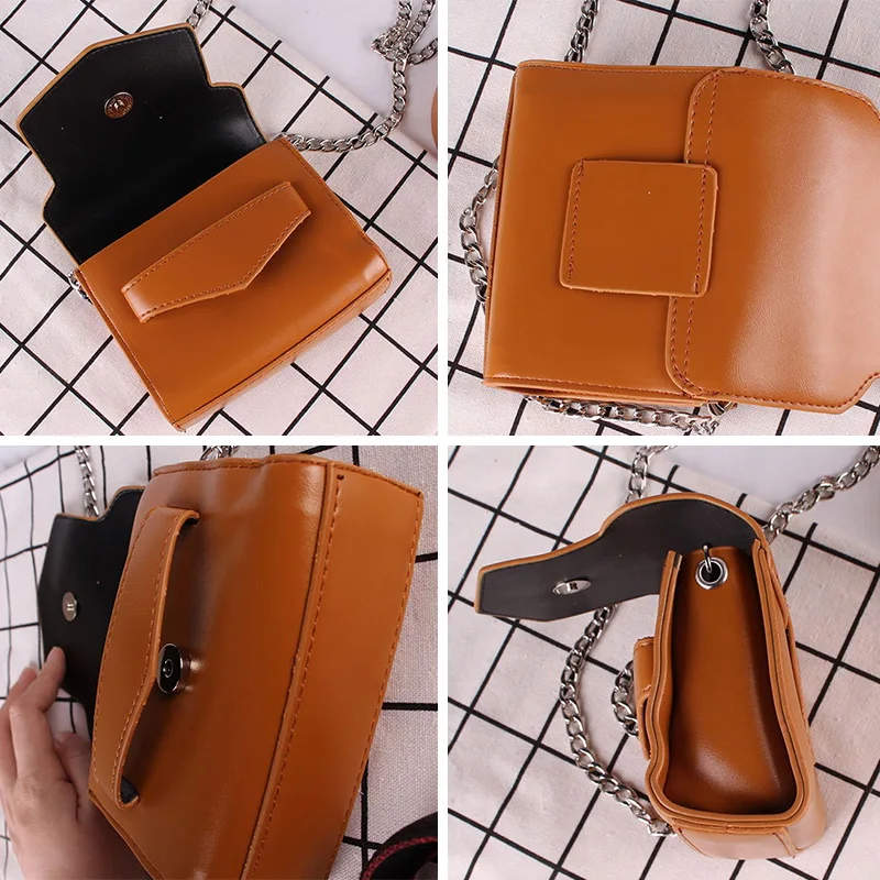 DAEYOTEN новая маленькая поясная сумка с цепочкой Женская высококачественные