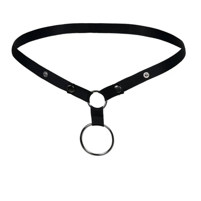 

Sexy Gay G-Strings Thongs Jockstrap C-Strap Cock Ring Detachable Lingerie Thongs String Homme Sexi Open Crotch String Tangas