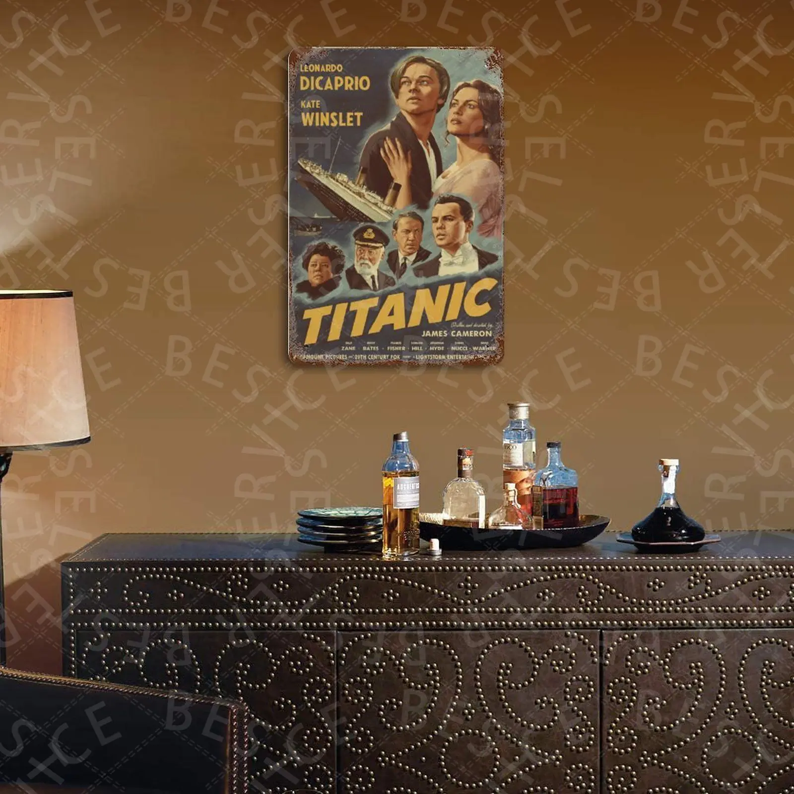 

Roman Movie Poster Metal Tin Sign Vintage Metal Plate Poster Bar Pub Wall Decor Plaques Living Room Garage Wall Signs gifts