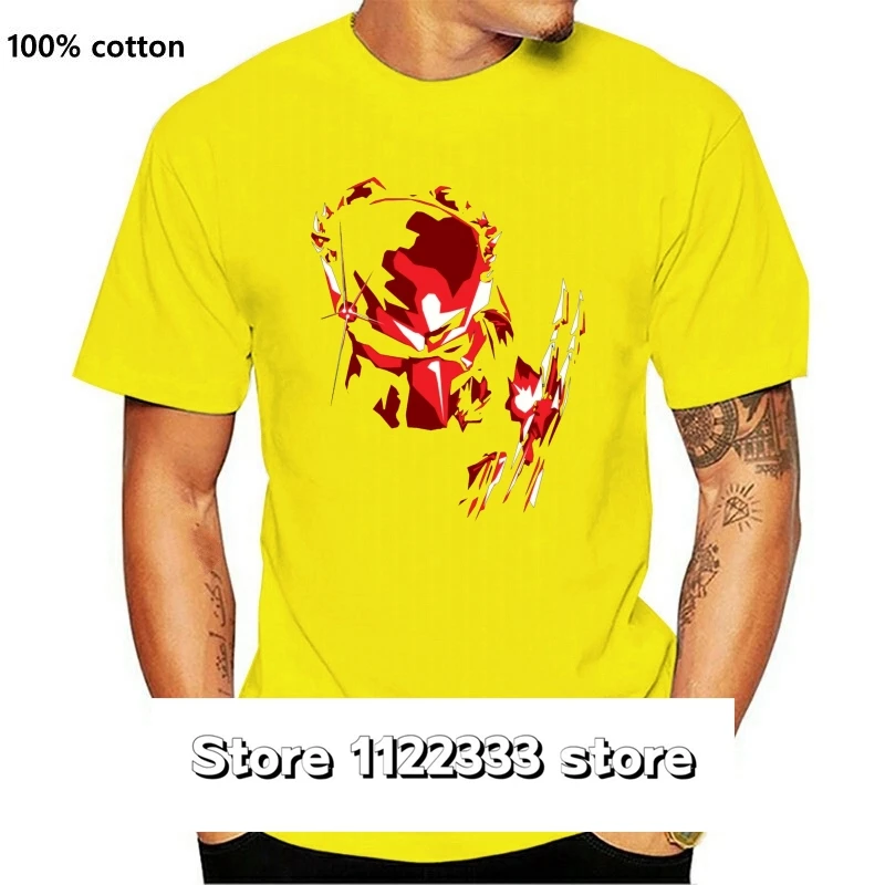 

Camiseta de Horror de Predator para hombre, camisa informal con estampado 3D divertido, S-3XL de manga corta