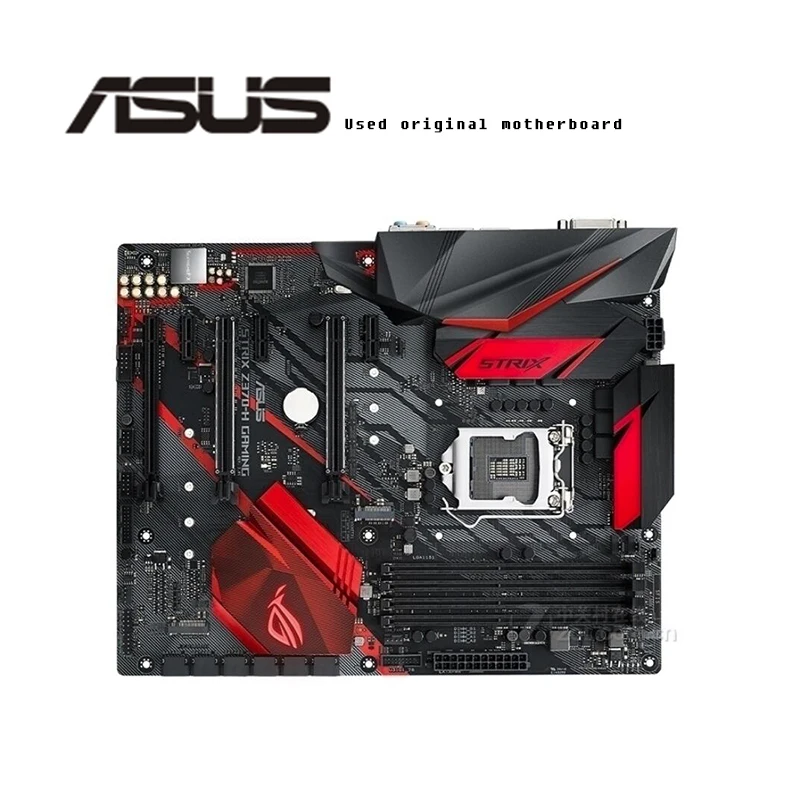 Материнская плата для Asus ROG STRIX игровая оригинальная б/у Intel Z2370 Z370M DDR4 LGA 1151 i7/i5/i3 USB3.0