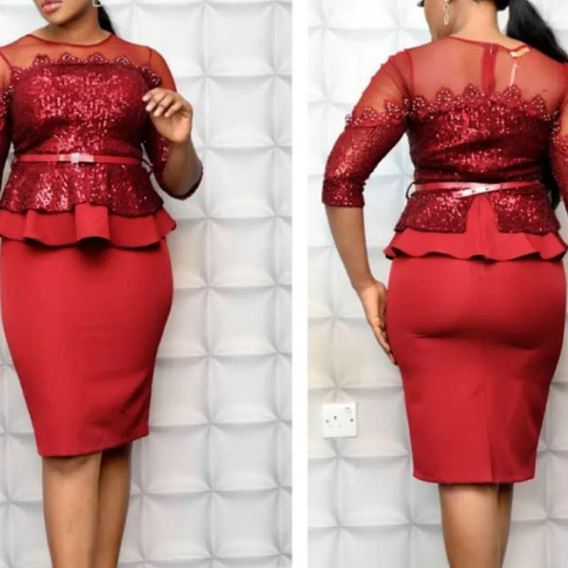 Рождественские модные комплекты из двух предметов африканская женская блузка с