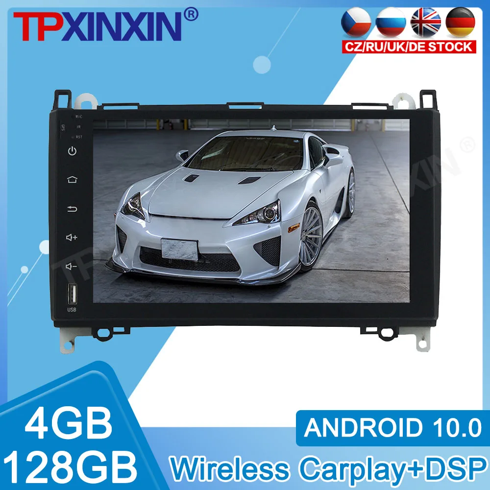 

Android 10 For Mercedes Benz A-W169 B-W245 2005 - 2011 Car DVD Radio Recorder Multimedia Player Stereo Head Unit GPS Navigatie
