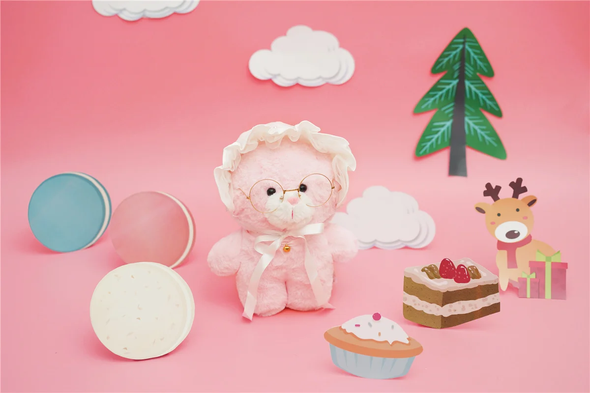 

30cm cartoon cute bear Cosplay dress up plush toys fill lovely rabbit doll soft animal pillow children's Girl Birthday Gift