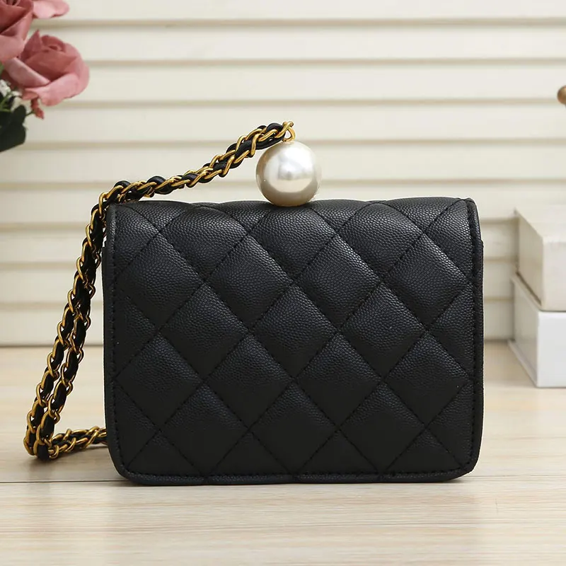 

Модные женские сумочки высокого качества, женские маленькие сумки-мессенджеры на плечо с жемчугом, повседневные женские сумки через плечо ...