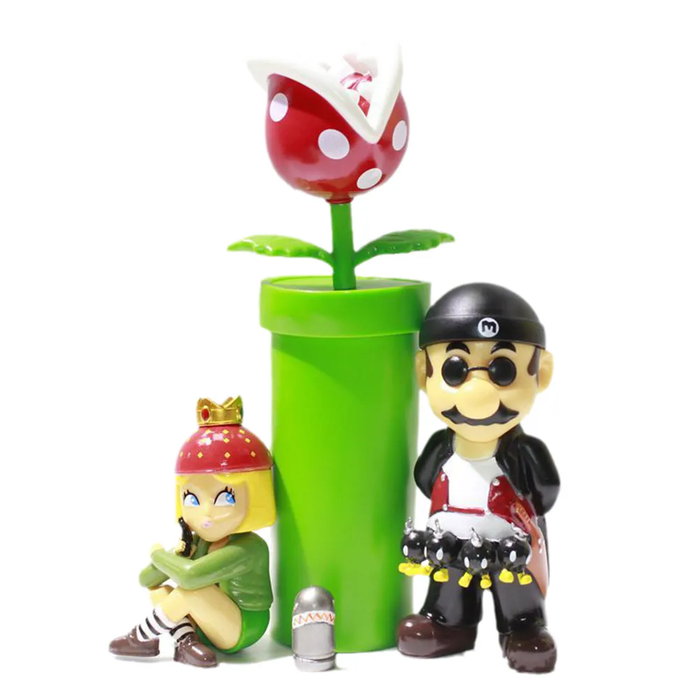 

Super Leon - The Professional Action Figure Loli princess Piranha plant Anime Boxed 25CM PVC Model Kids Toys Gift