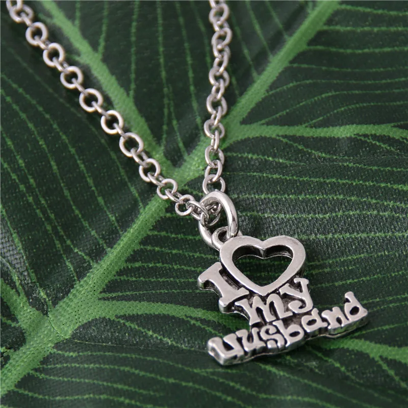 1 шт. подарок на день святого валентина Подвеска буквы Алфавит я люблю моего мужа