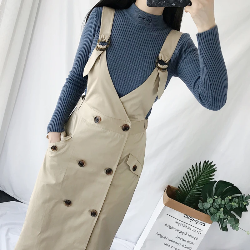 Пуловер женский осенне-зимний вязаный с вышивкой и буквами | Женская одежда