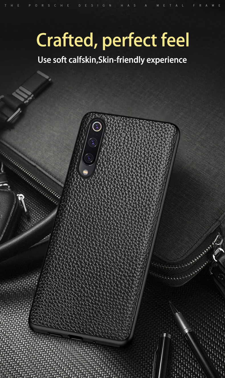 Чехол для телефона для Xiao mi Red mi Примечание 7 5 6 8 Pro 6A 7A mi 9T 8 se A1 A2 A3 Lite чехол mi x 2S 3 S Max 3 Y3 Poco F1 Litchi текстурный чехол