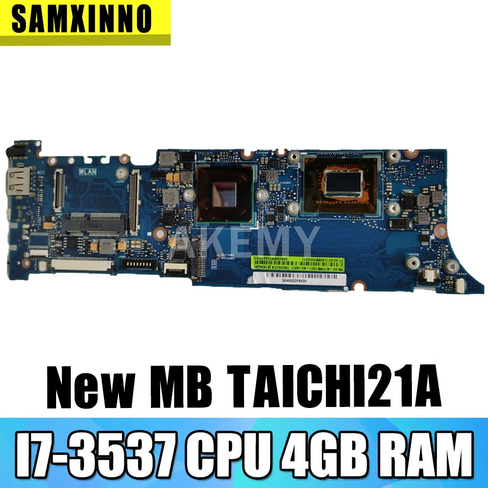 Akemy TAICHI21 с I7 3537 CPU 4 Гб RAM Материнская плата For Asus TAICHI 21 TAICHI21A материнская для
