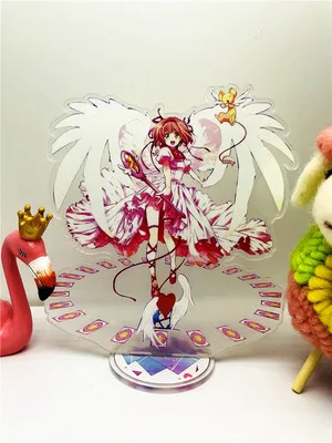 Аниме карта Captor брелок Kinomoto Sakura Li Syaoran милый забавный мультфильм акриловый брелок модная новинка персонализированные ювелирные изделия - Цвет: 2-4