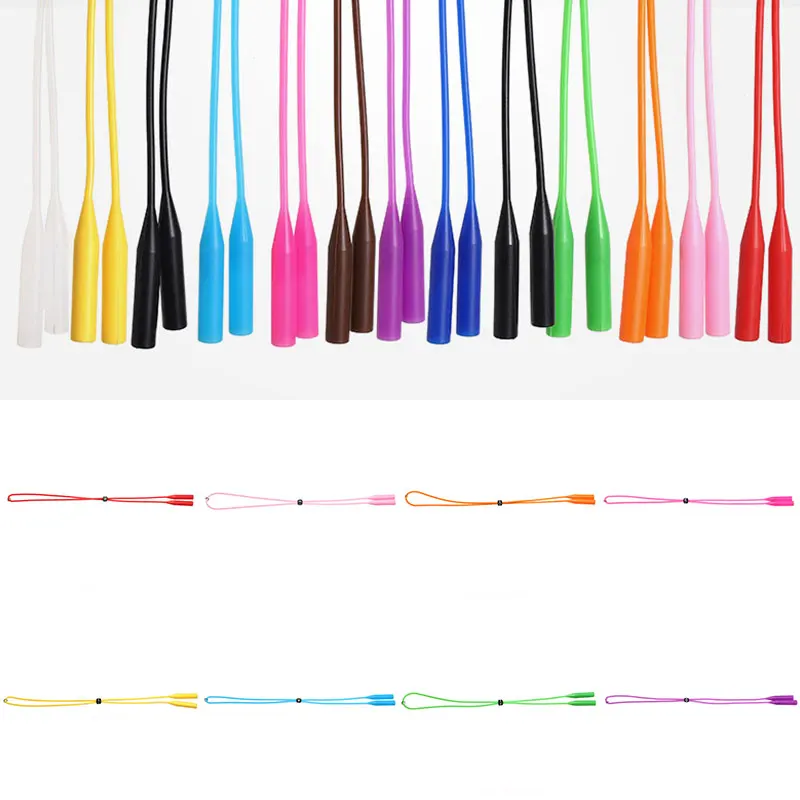 

Эластичная Нескользящая веревка Нескользящие рукава силиконовые очки для поддержки ушей заушные крючки для очков дужки очков аксессуары д...