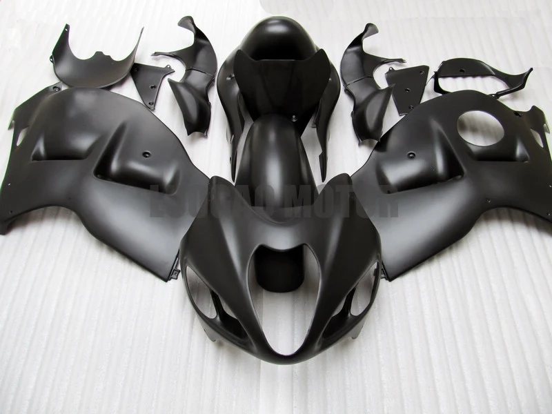 

Комплект обтекателей Кузов для всех матовых черных Suzuki GSXR1300 1997 1998 1999 2000 2001 2002 2003 2004 2005 2006 2007