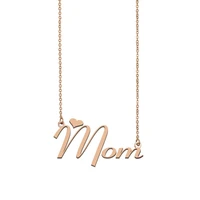 mom name necklace custom name necklace for women girls best friends birthday wedding christmas mother days gift