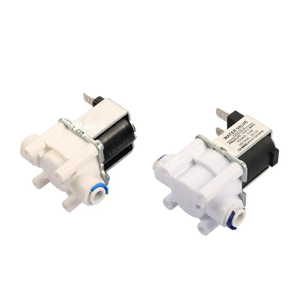 NC 1/4 &quot Quick Access Electromagnetic Valve DC 12V 24V Water Air Inlet Flow Switch Purifier Washing Machine Dispenser | Обустройство