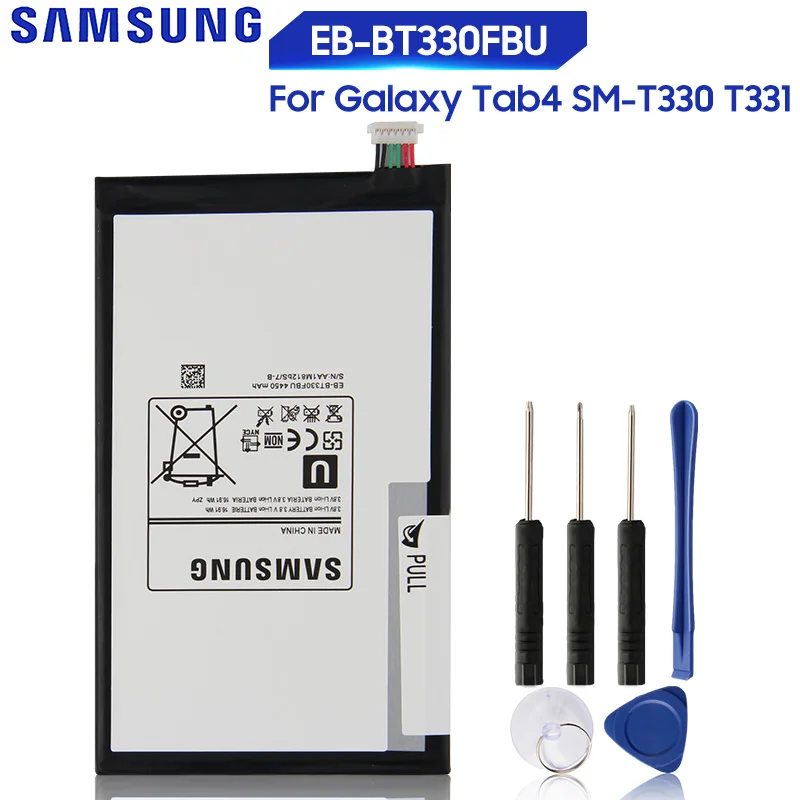 Фото Original Replacement Samsung Battery For SAMSUNG Galaxy T331 Tab4 SM-T330 Genuine Tablet EB-BT330FBE EB-BT330FBU 4450mAh Мобильные Original Replacement Samsung Battery For SAMSUNG Galaxy T331 Tab4 SM-T330 Genuine Tablet EB-BT330FBE EB-BT330FBU 4450mAh Мобильные