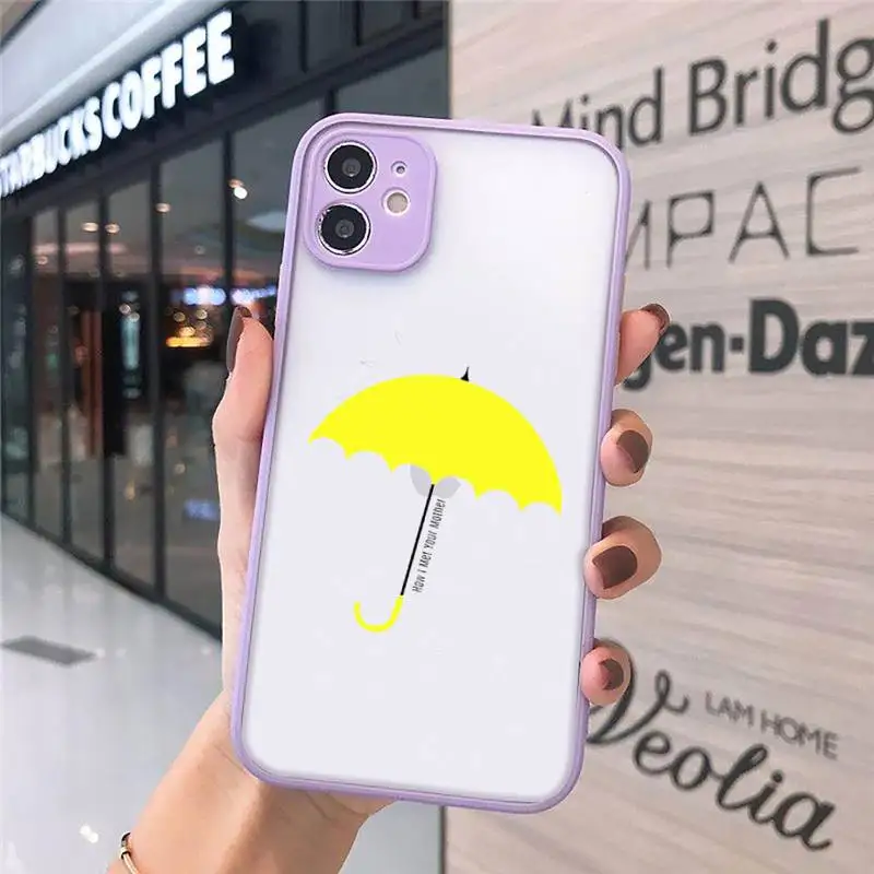 

how i met your mother TV series Phone Cases matte transparent For iphone 7 8 11 12 plus mini x xs xr pro max cover