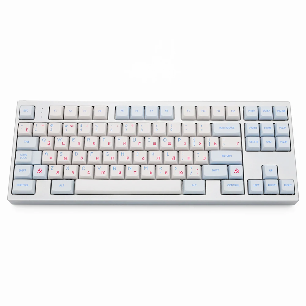 WINMIX pbt doubleshot keycaps osa profile dolch colorway для механической клавиатуры gh60 poker 87 104 108 xd64 xd75 xd68 xd84 xd96
