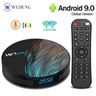 Приставка Смарт-ТВ HK1 MAX, Android 9,0, 2,4 ГГцтелефон, Wi-Fi, четырехъядерный процессор RK3318, BT, 4.0, ТВ-приставка, 4 Гб, 32 ГБ, 64 ГБ, 4K, HD, без приложения