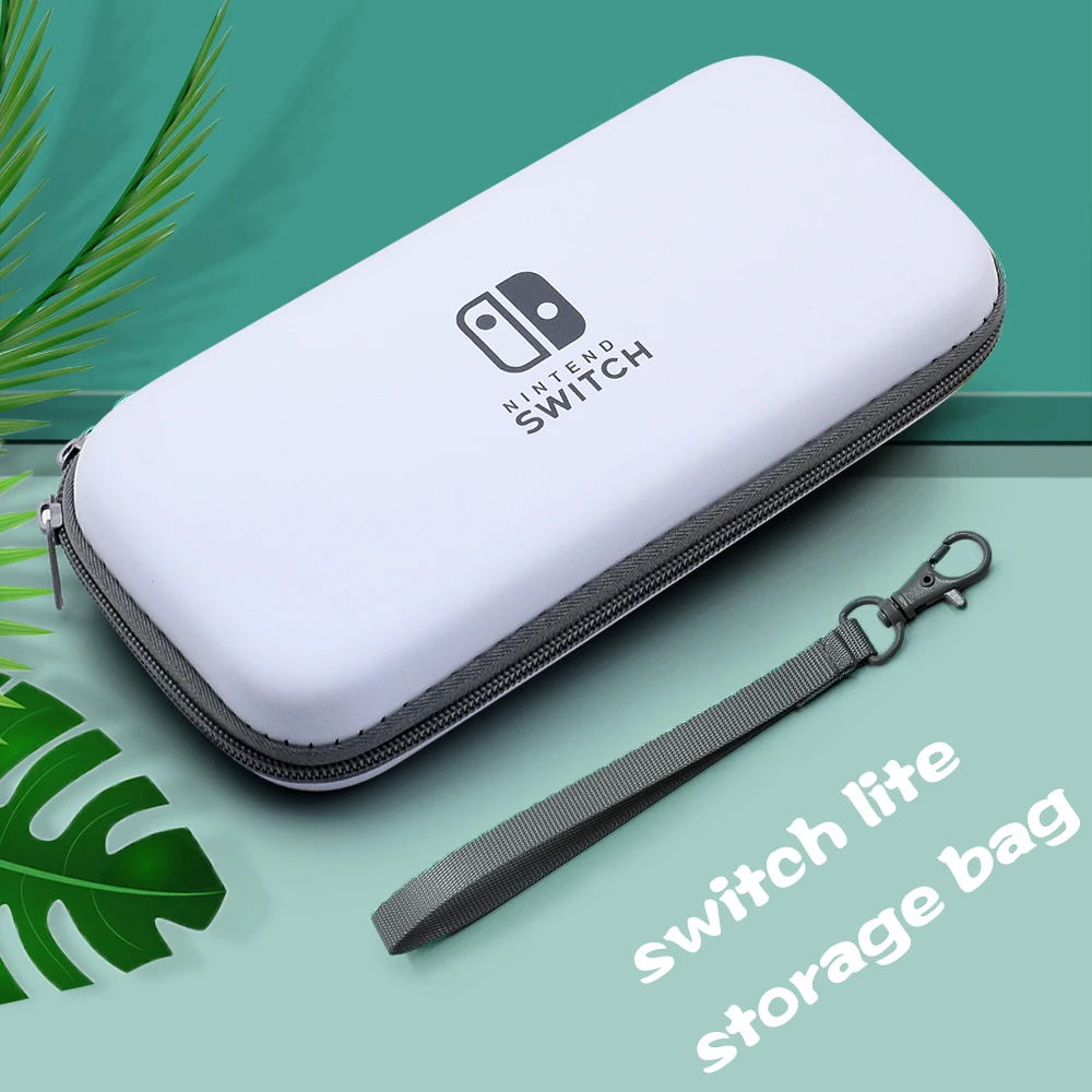 Серый жесткий чехол для хранения игровой консоли Nintendo Switch Lite портативный
