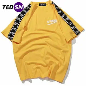 Уютная летняя футболка с коротким рукавом и принтом, повседневные футболки в стиле хип-хоп, Модная хлопковая Повседневная футболка, уличная одежда, 2021