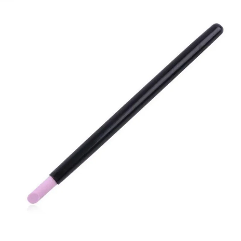 

1pc/5pcs Quartz Stone Scrub Pen Cuticle Remover Pusher Trimmer Dead Skin Remover Black Professional Nail Art Care Tool