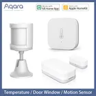 Aqara датчик движения человеческого теладвери, окнатемпературы и влажности, беспроводной Zigbee датчик дистанционного управления