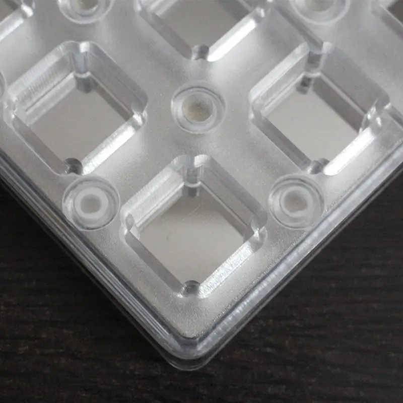 18 пустотелых квадратный инструмент для выпечки с зеркалом прозрачная Магнитная