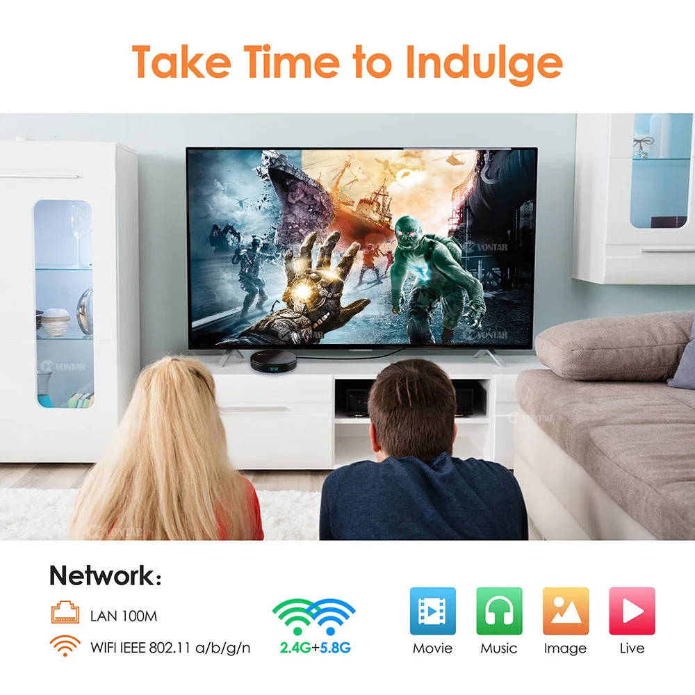 4 GB 64 Android 9 0 ТВ BOX Amlogic S905X2 ядра Wi Fi BT4.0 H.265 K Netflix Youtube Google Play HK1 плюс X2 Смарт