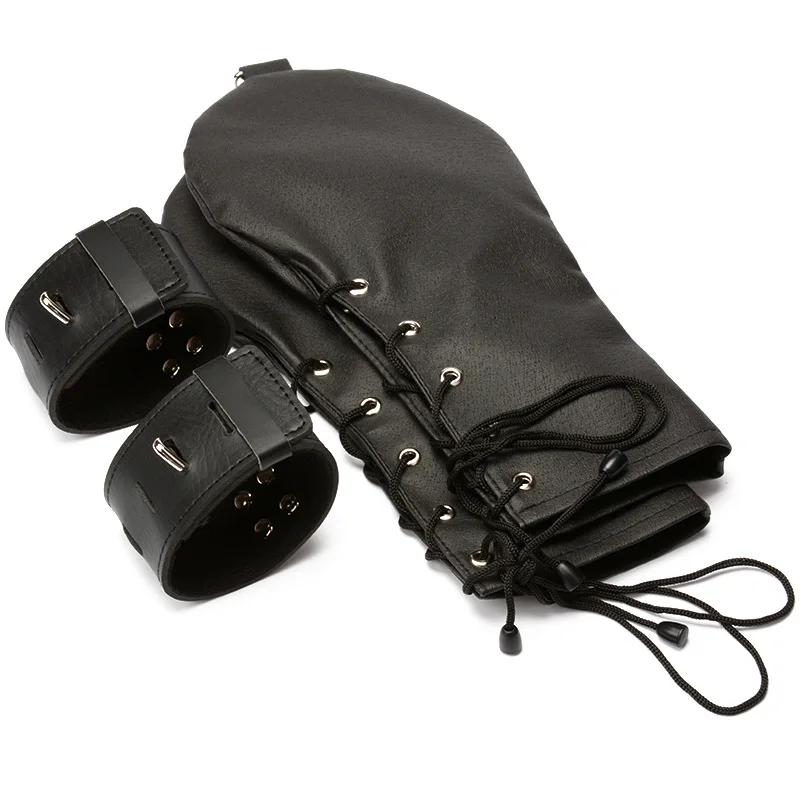 Наручники для секс игрушек женщин и мужчин из искусственной кожи наручники