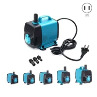 110v ultra quiet waterproof ip68 filter water pump for aquarium pond submersible fountain pump 1015254055w 600 3000lh