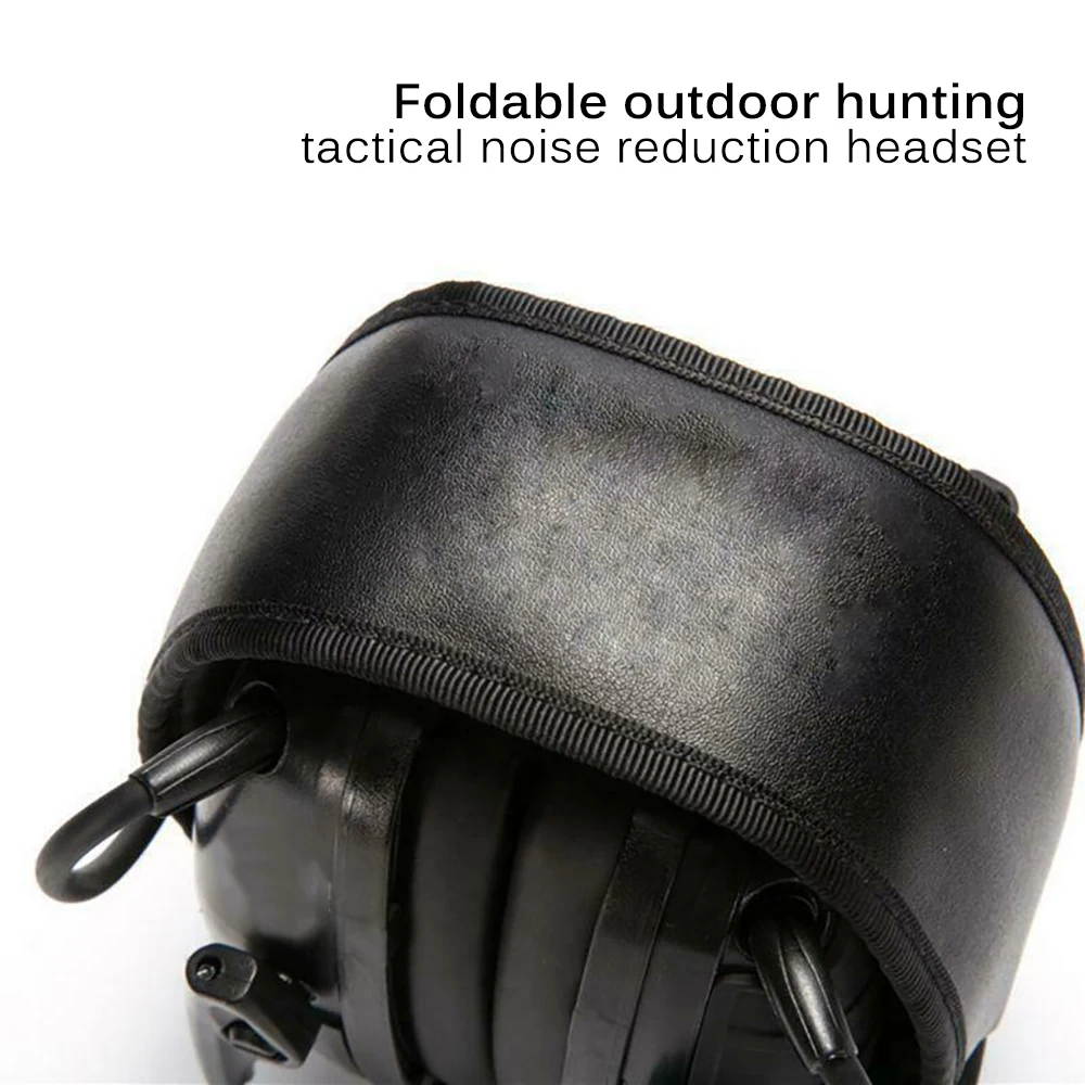 

Tactical Electronic Shooting Earmuff Outdoor Sports Anti-Noise Headset Impact Sound Amplification Hearing Protective Headset