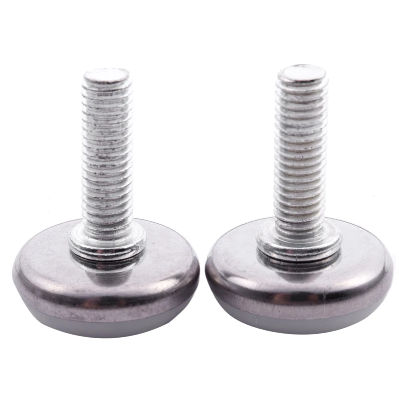 

Adjustable Thread M8 x 25mm Leveller Leveling Foot Furniture Glide 2Pcs