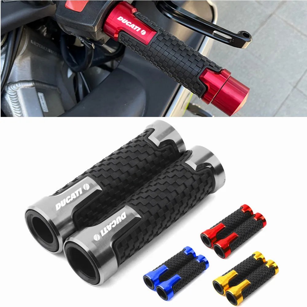 

For Ducati Panigale 899 950 959 1199 1299 S R G V4 KN 7/8 "22MM Motorcycle Handlebar Grip handle bar Motorbike grips End