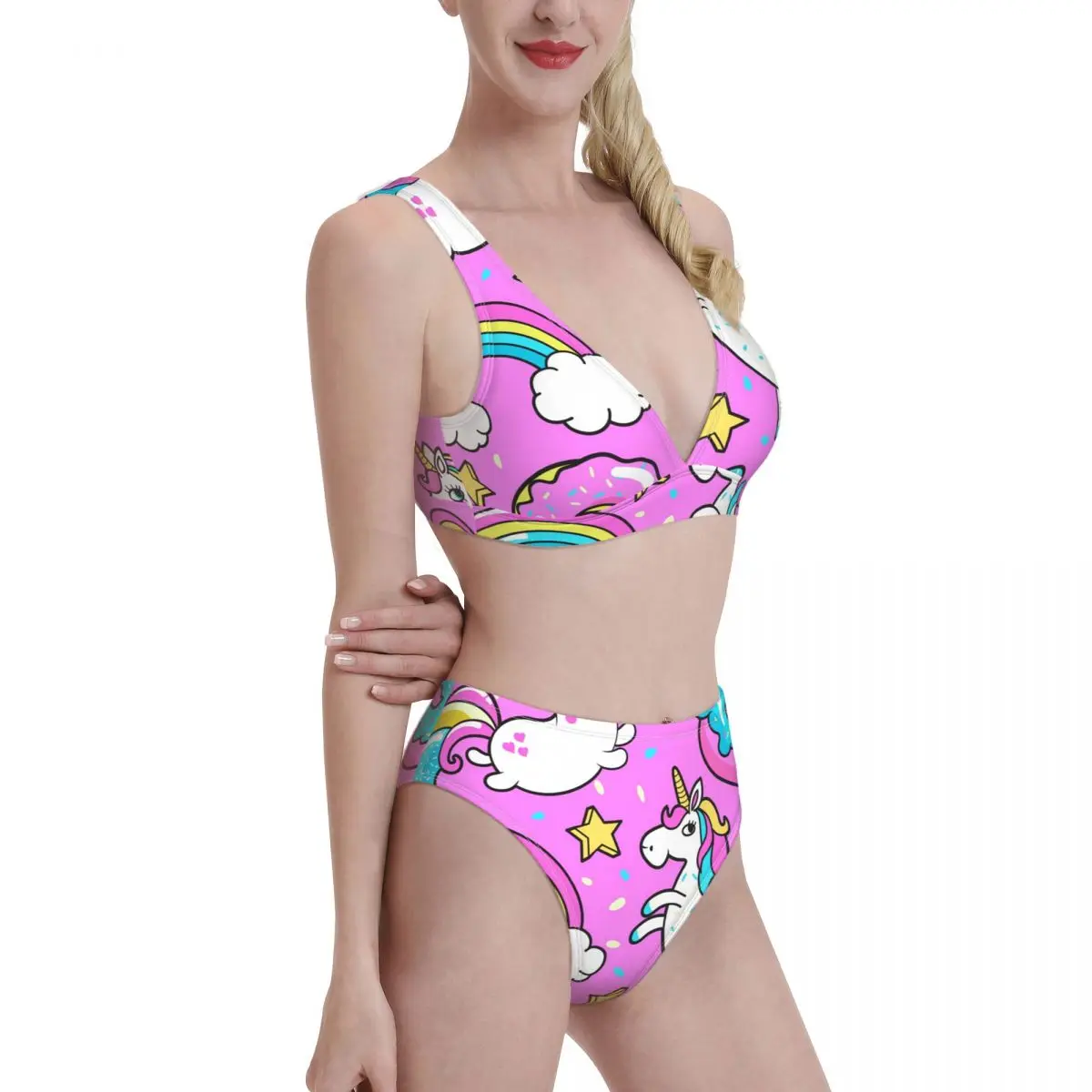 

bikini Sexy swimsuit bikini swimsuit female polka dot swimsuit high waist push-up bikini suit Women's swimsuit