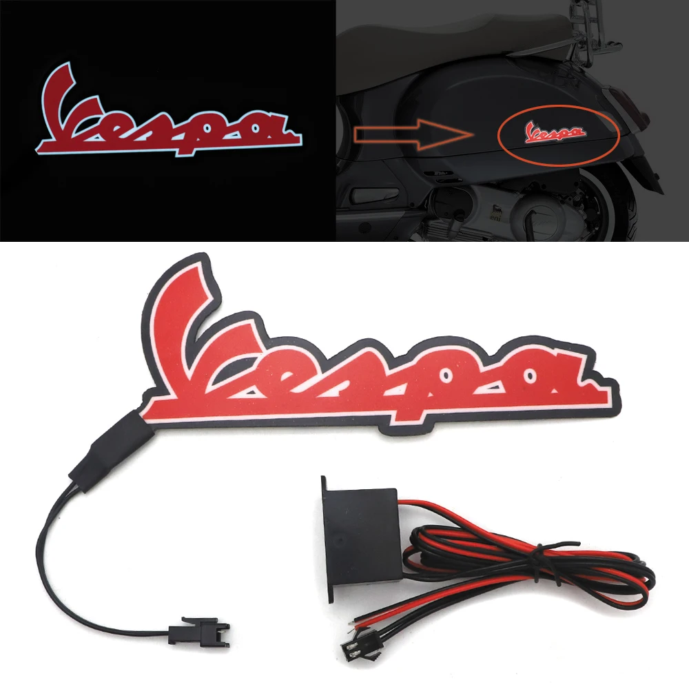 EL Light мотоцикл светящиеся наклейки Наклейка для piaggio Vespa GTS300 LX125 LX150 125 150 Ie Sprint Primavera 300 LX LXV