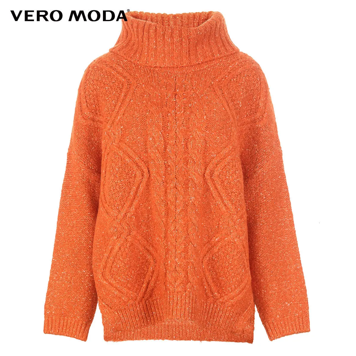 

True Fashion Women Heavy Twisted Shoulders Drop Losse Used Trui