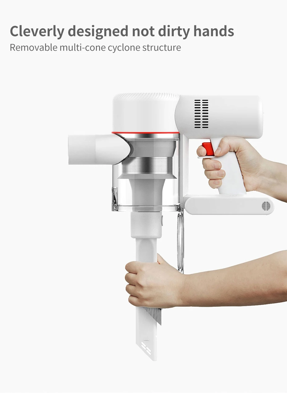 Пылесос Xiaomi Dreame V8 V9, ручной, беспроводной, циклон, беспроводная палка, очиститель для дома, автомобиля 18000Pa