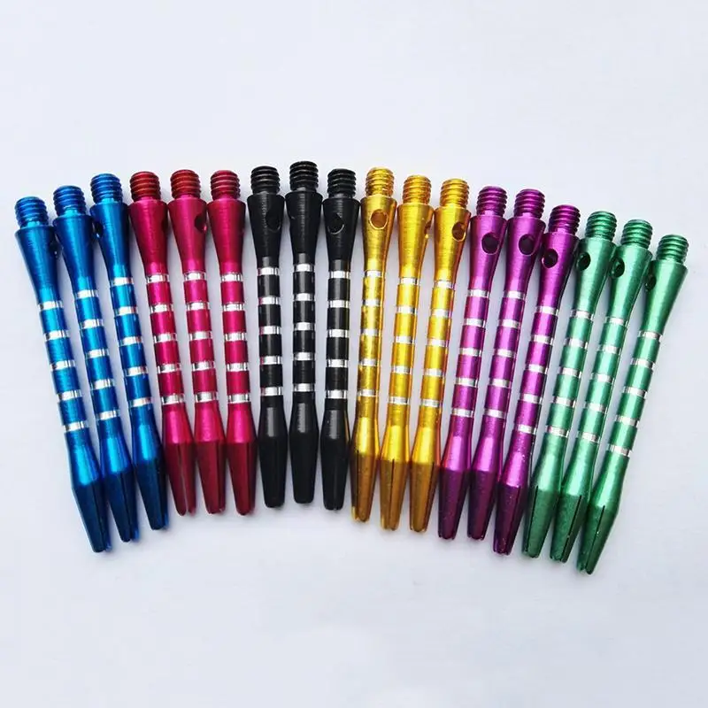 

6pcs Aluminum Dart Shafts Throwing New Toy Game Sports Goods Shafts Gripper Throwing Toys Harrows Darts Re-Grooved Party Game