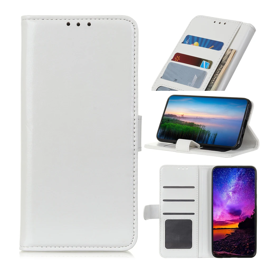 Для Xiaomi mi CC9e A3 защитный чехол PU кожаный складной Стенд противоударное зеркало
