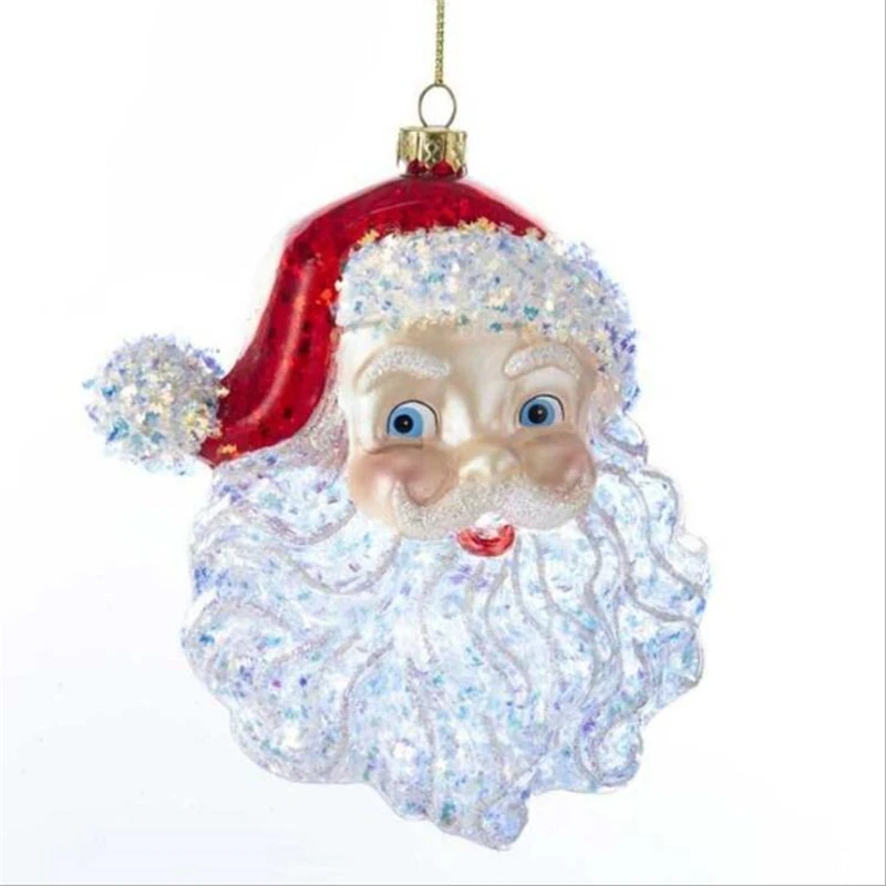 

12 шт./лот новые креативные красочные подвески в виде санта-клауса соединители для рождественских украшений «сделай сам», украшения для рожд...