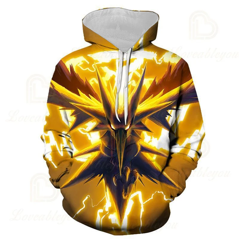

Cartoon Gaming Cosplay Pullover 3D Printing Sweatshirts Hoodies Gaming Tops Clothes Adult&Kids Size