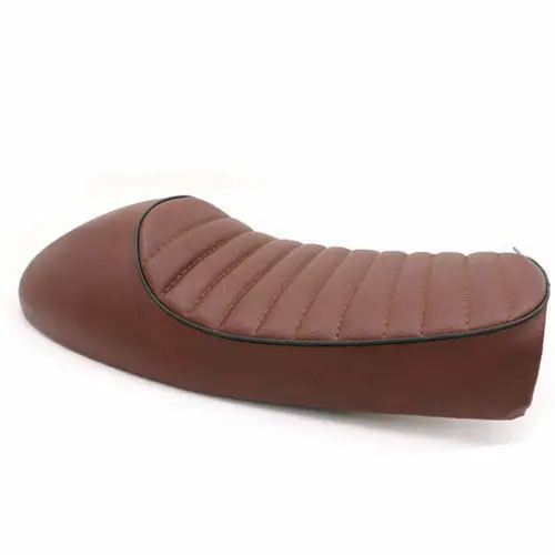

Brown Hump Cafe Racer Clubman Vintage Seat CB CL XJ XS Retro Motorcycle R100RS