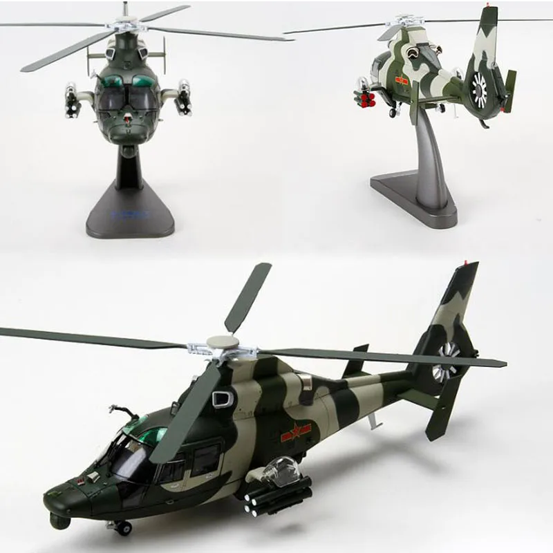 Масштаб 1/48 китайская версия Φ черный вертолет военная модель план солдатиков