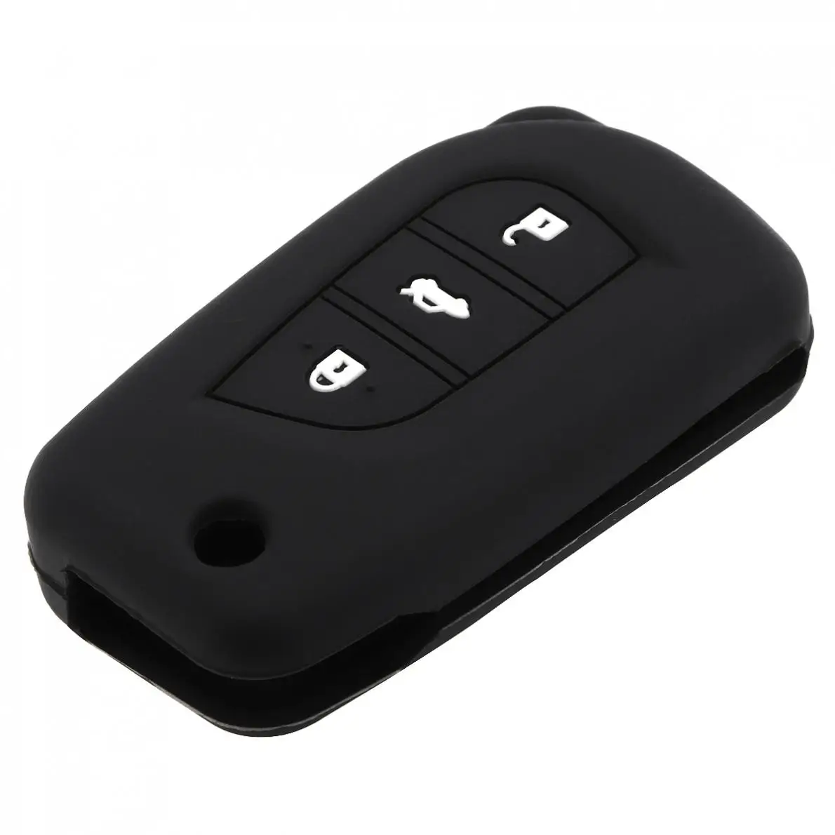 3 кнопки силиконовый умный чехол для дистанционного ключа от машины протектор