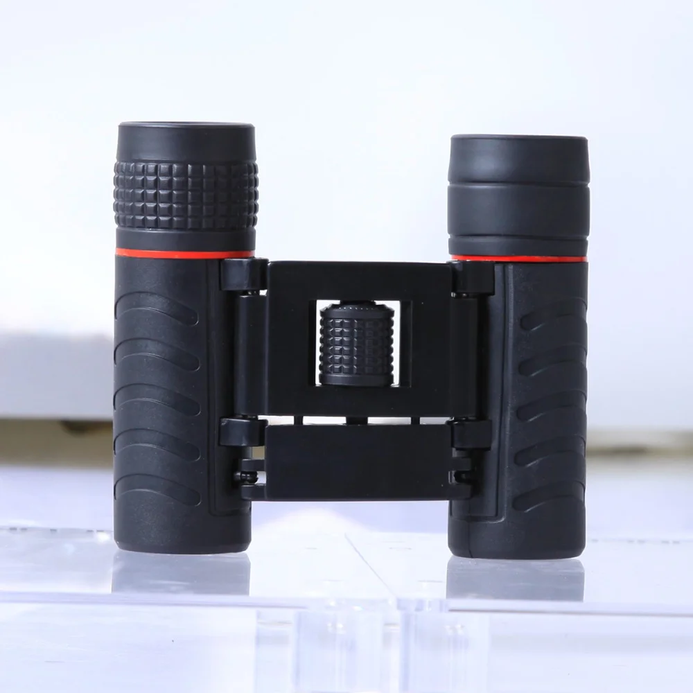 

High Definition Binoculars Folding Low-Light-Level Night Vision Telescope for Hiking Travel (Black)