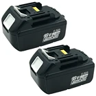 Сменный литиевый аккумулятор BL1850 для Makita, 2 шт., 5000 мАч, 18 в