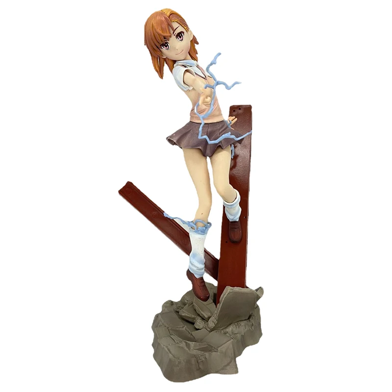 25cm Anime Toy Figure Misaka Mikoto PVC Model | Action Figures